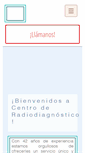 Mobile Screenshot of centroderadiodiagnostico.com