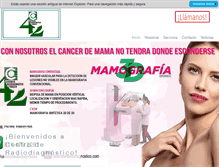 Tablet Screenshot of centroderadiodiagnostico.com